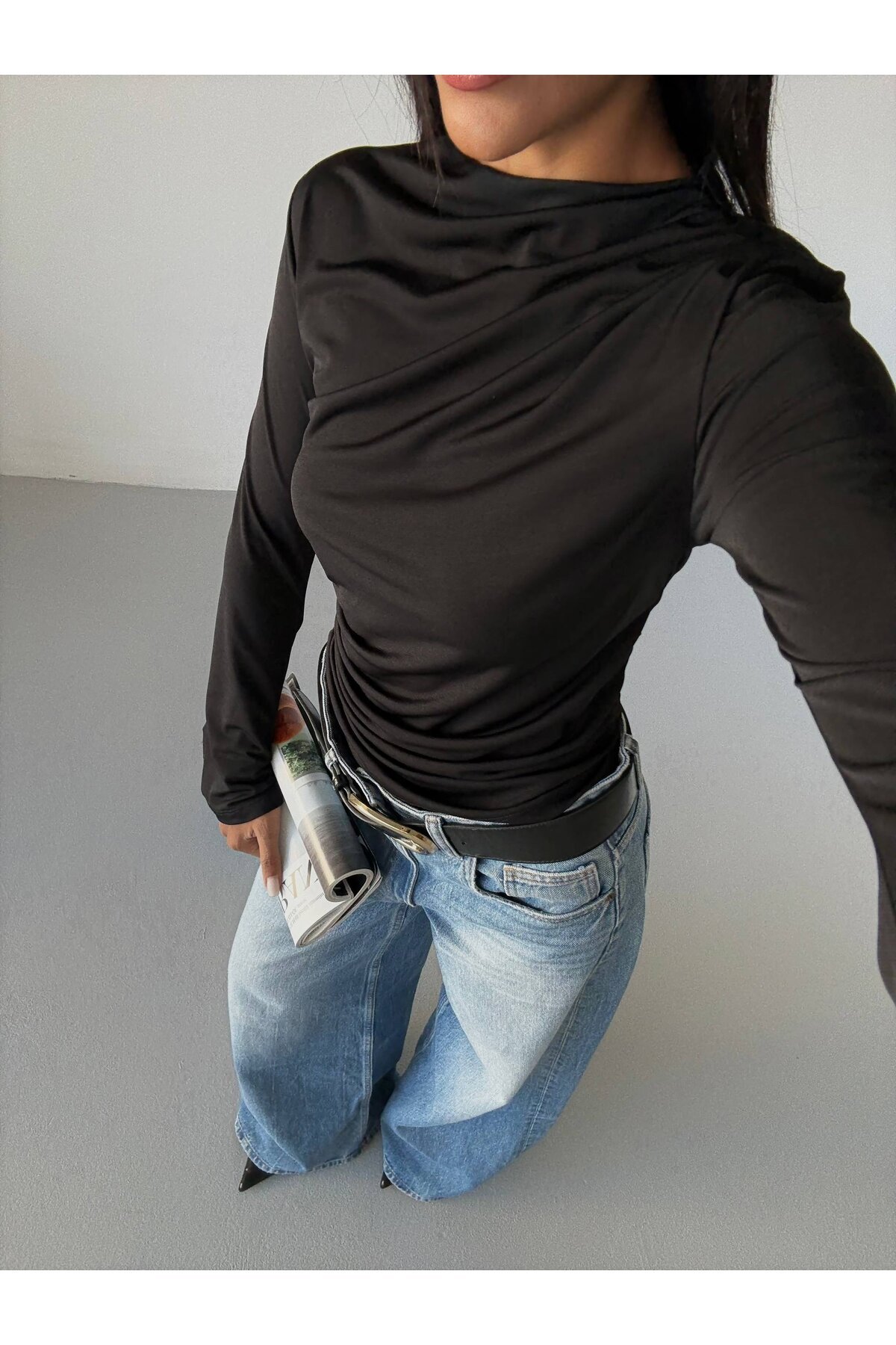 Kol Detay Sandy Bluz