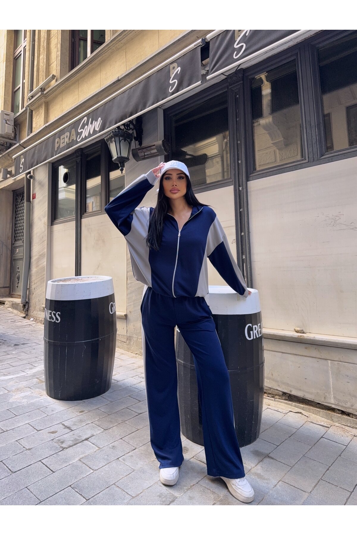 Modal Kumaş Bloklu Mevsimlik Alt Üst Takım