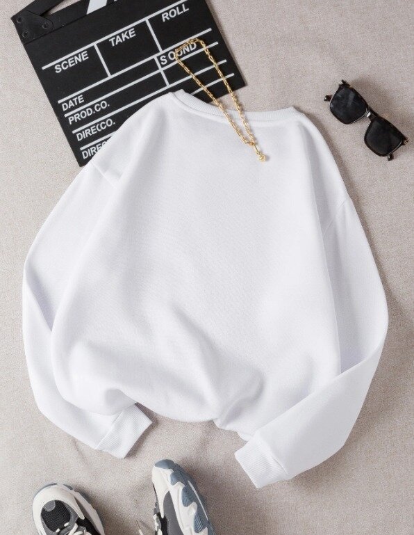 Positive Energy Sweatshirt Beyaz