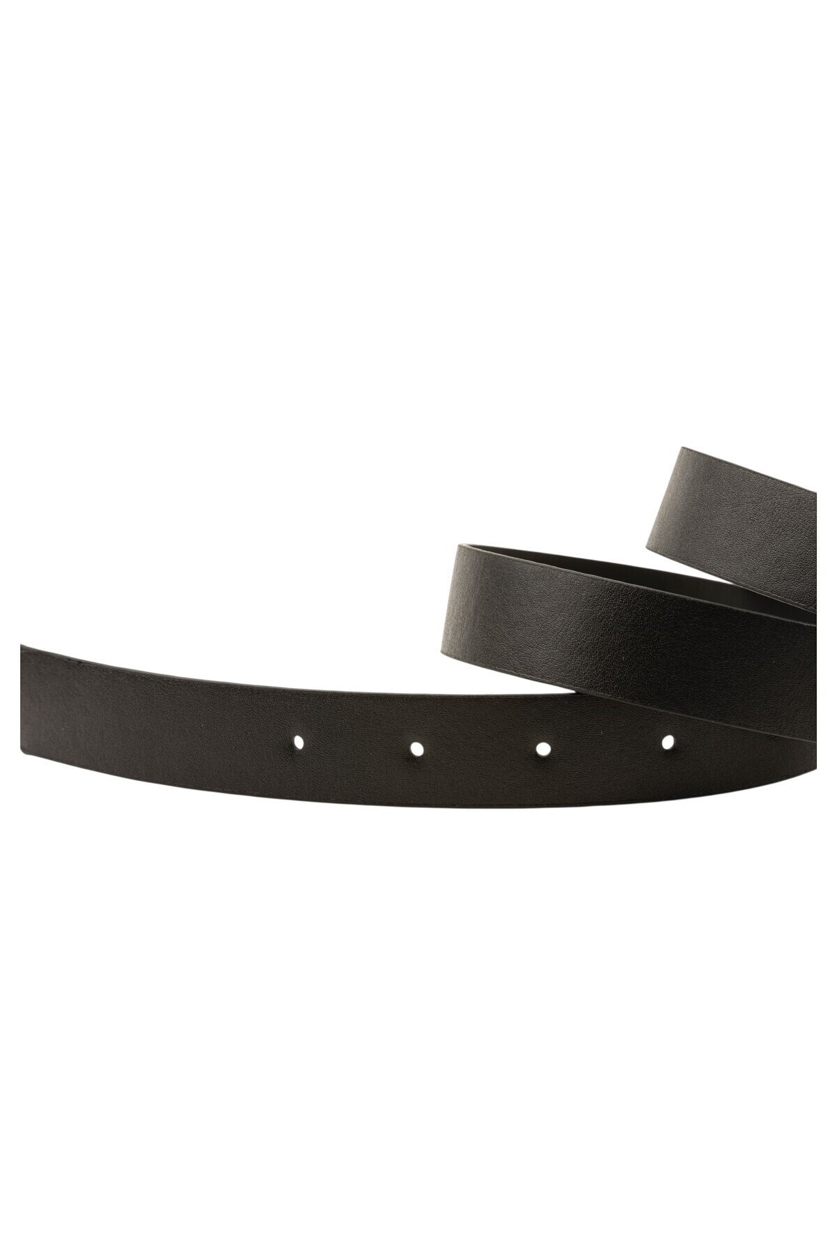 Çift D Tokalı Siyah Kadın Kemeri