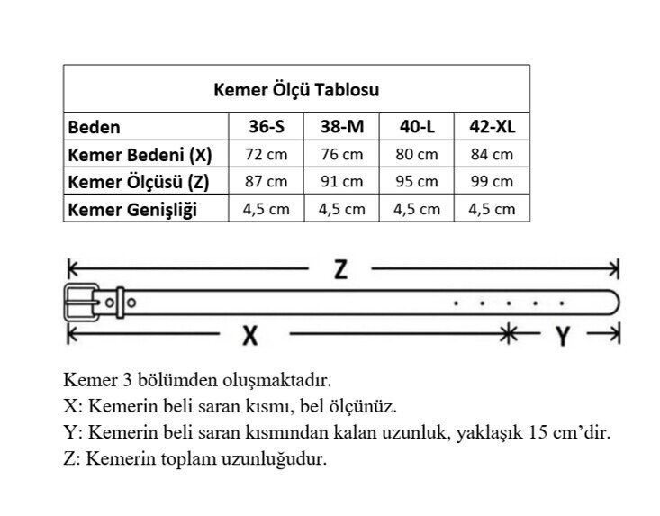 Hasır Desen Tokalı Kemer, Elbise Kemeri, Gömlek Kemeri, Ceket Kemeri
