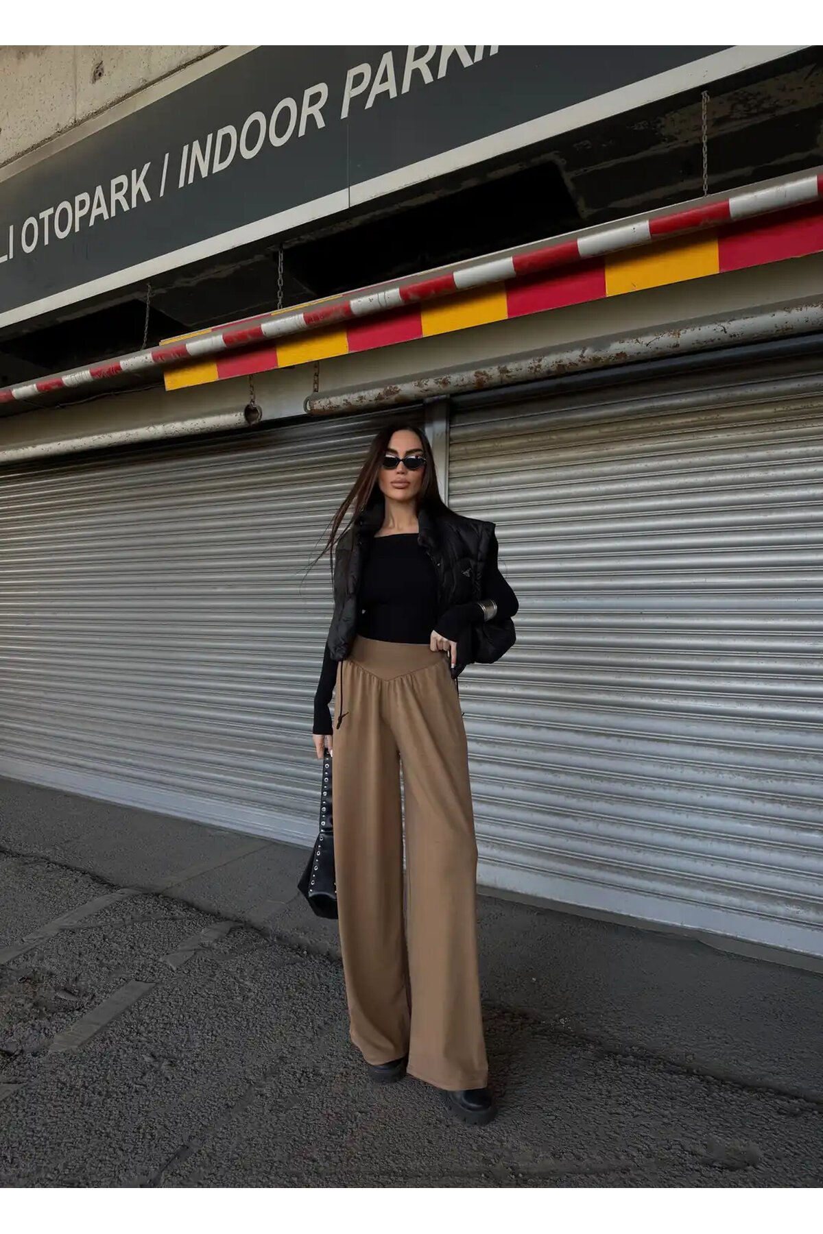 İspanyol Paça Oysho Kumaş Pantolon