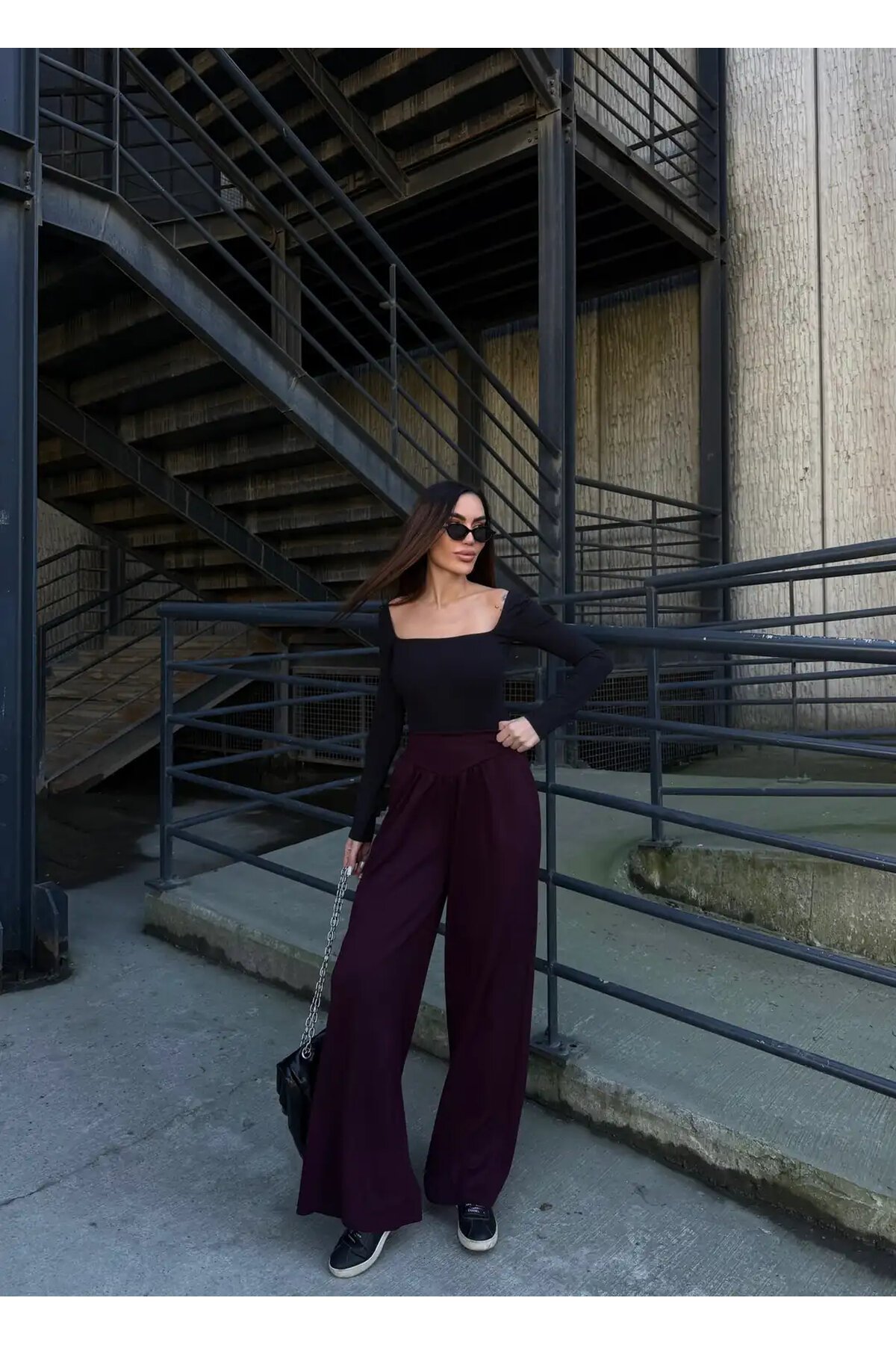 İspanyol Paça Oysho Kumaş Pantolon