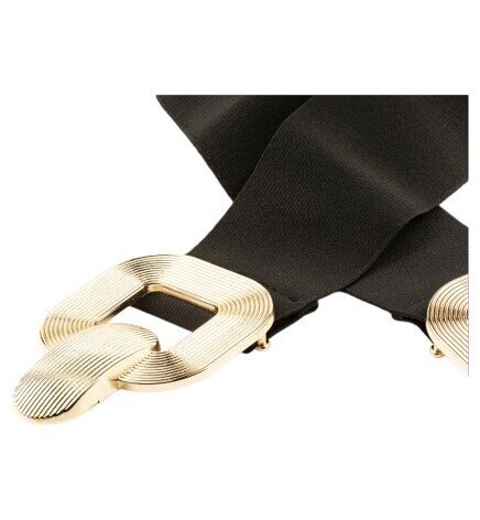 Kadın Çizgili Tokalı Lastikli Kemer 20101