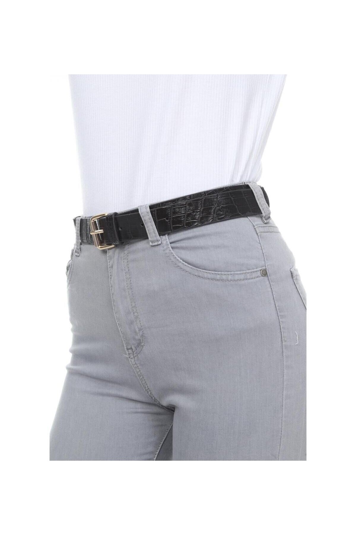 Kadın Makara Tokalı Kemer