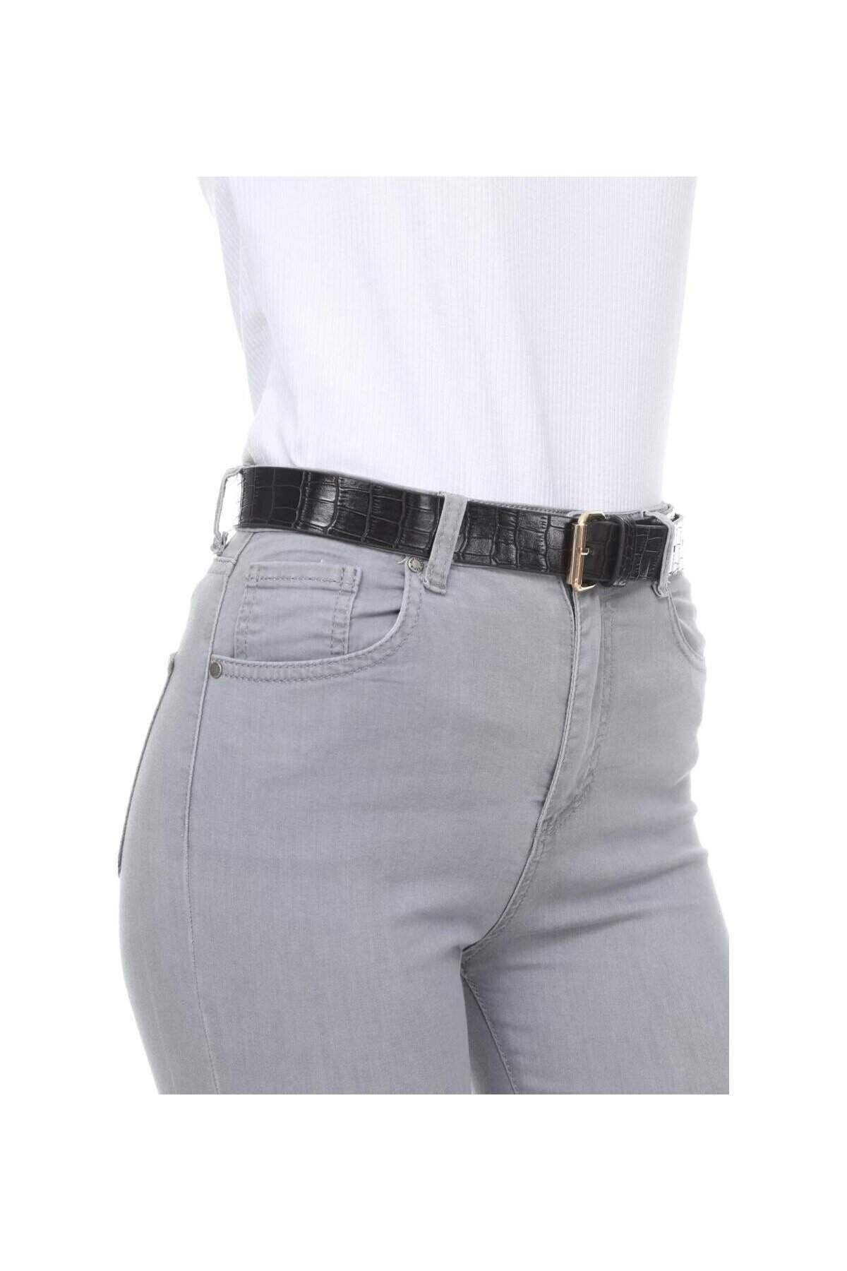 Kadın Makara Tokalı Kemer