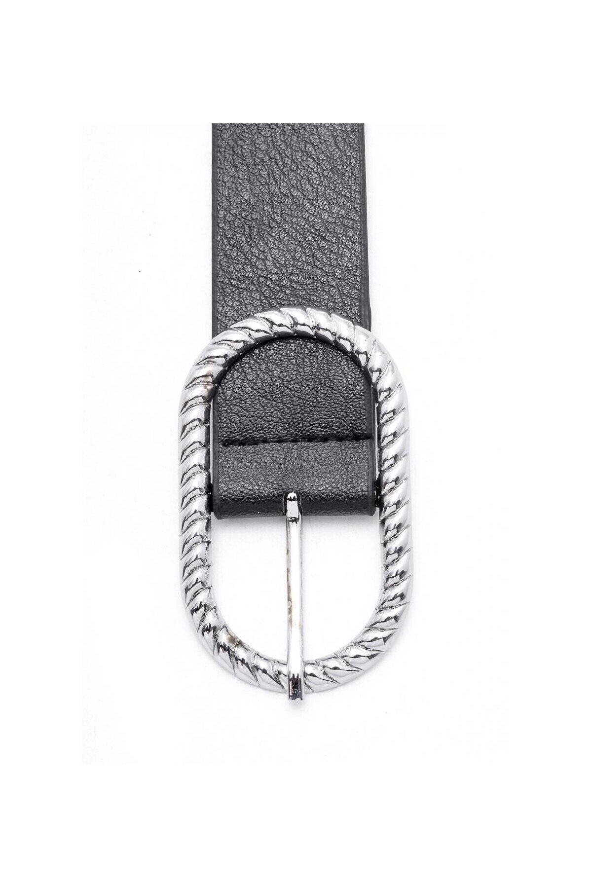 Kadın Oval Burgulu Tokalı Kemer