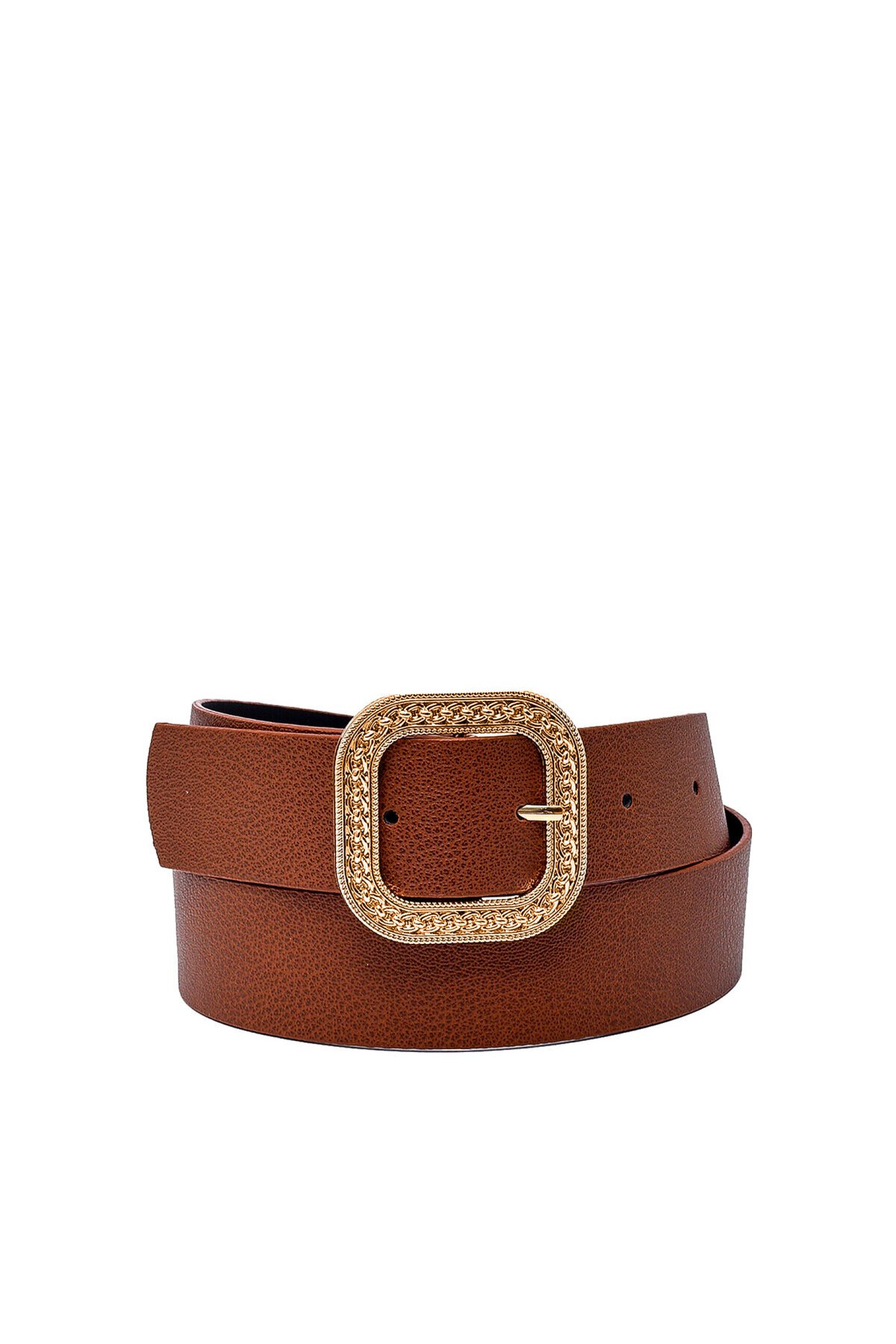 Kare Desenli Tokalı Kadın Kemeri, Pantolon Kemeri, Ceket Kemeri, Gömlek Kemeri