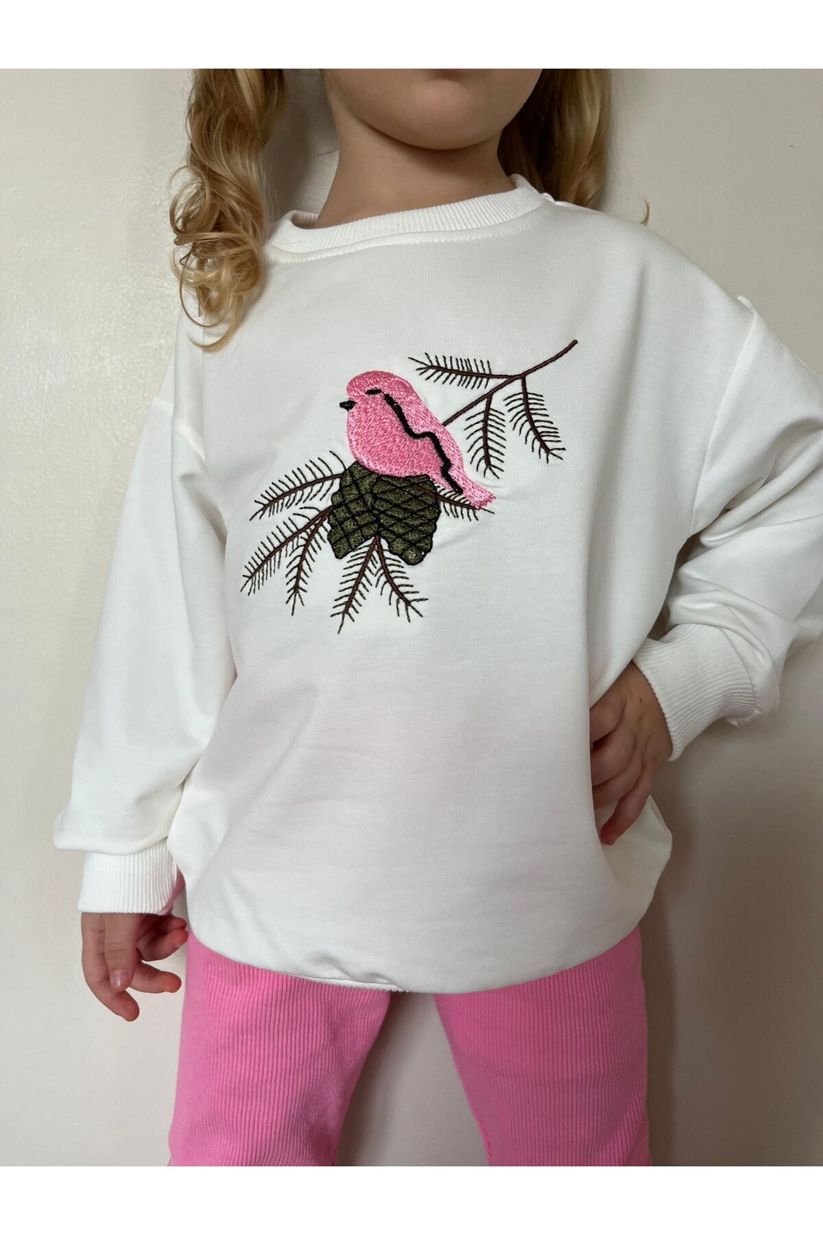 Kız Çocuk Baskılı Alt Üst Eşofman Takım