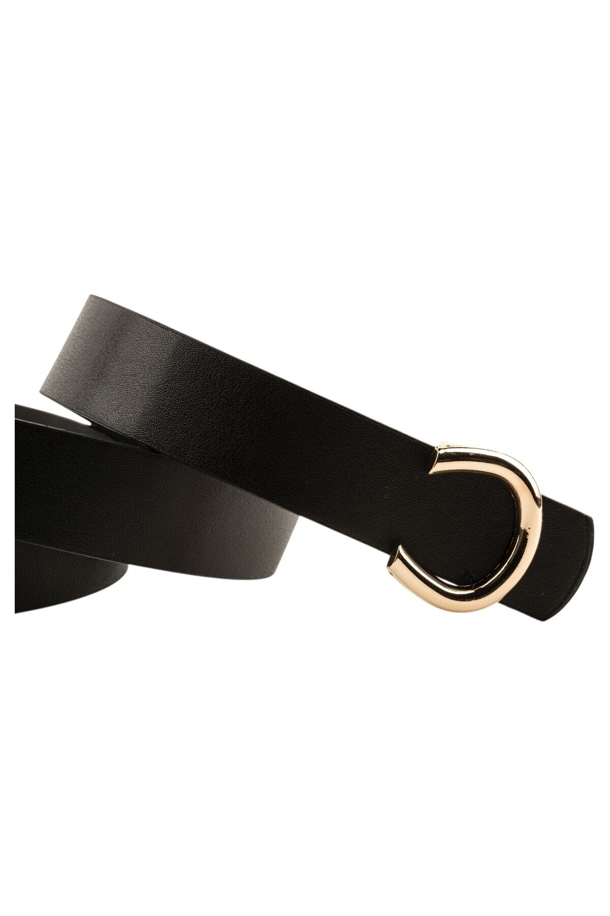 Pimli C Tokalı siyah Kadın Kemeri