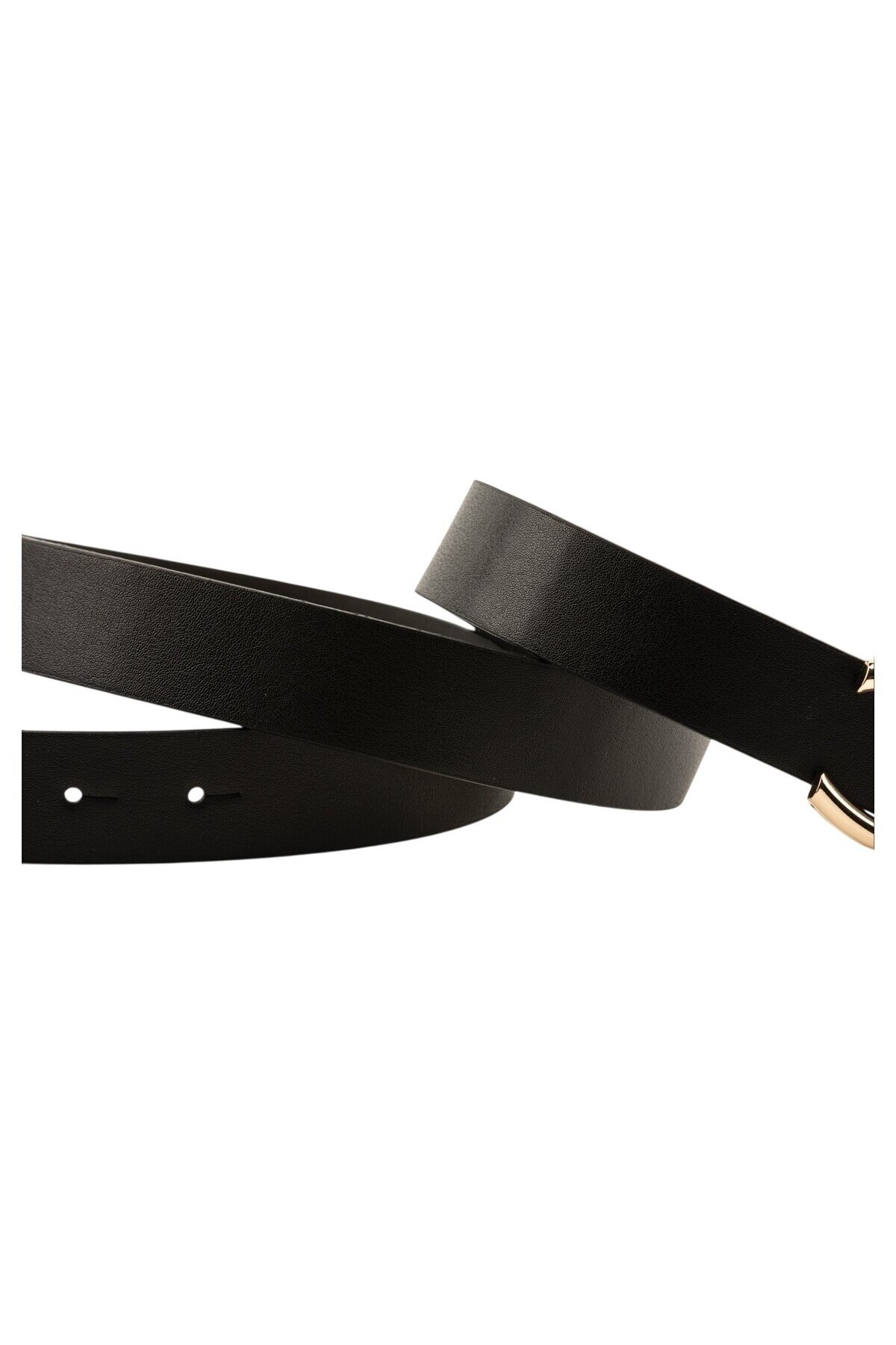 Pimli C Tokalı siyah Kadın Kemeri