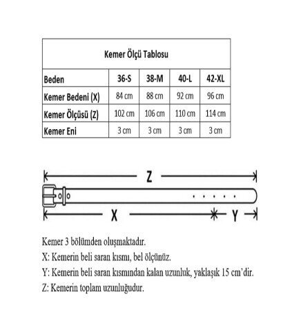 Yılan Desen Pimli Tokalı 2li Kadın Kemeri 20143