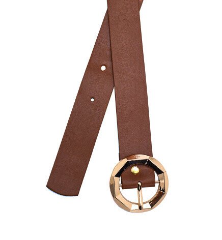 Yuvarlak Tokalı 2li Kadın Kemeri 20141