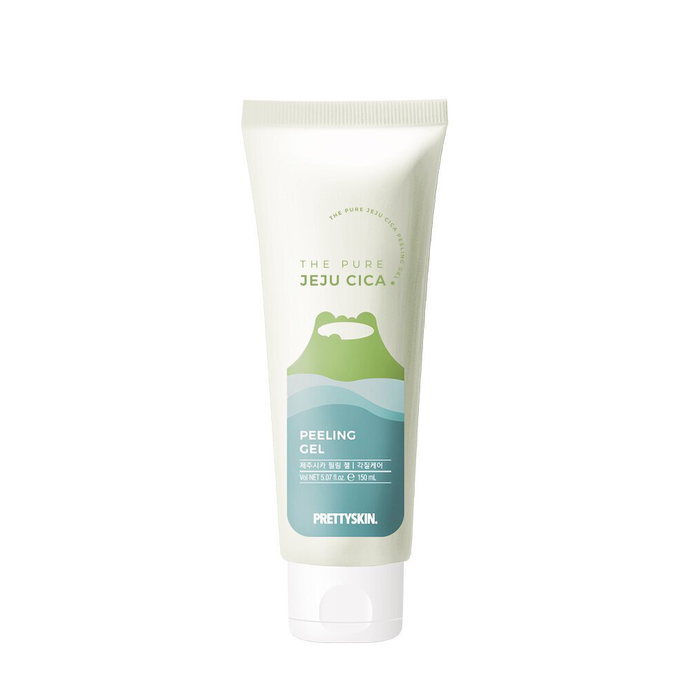 PRETTYSKIN Jeju Cica Peeling Gel – Hassas ve Yağlı Ciltler İçin Yatıştırıcı Peeling 150ml