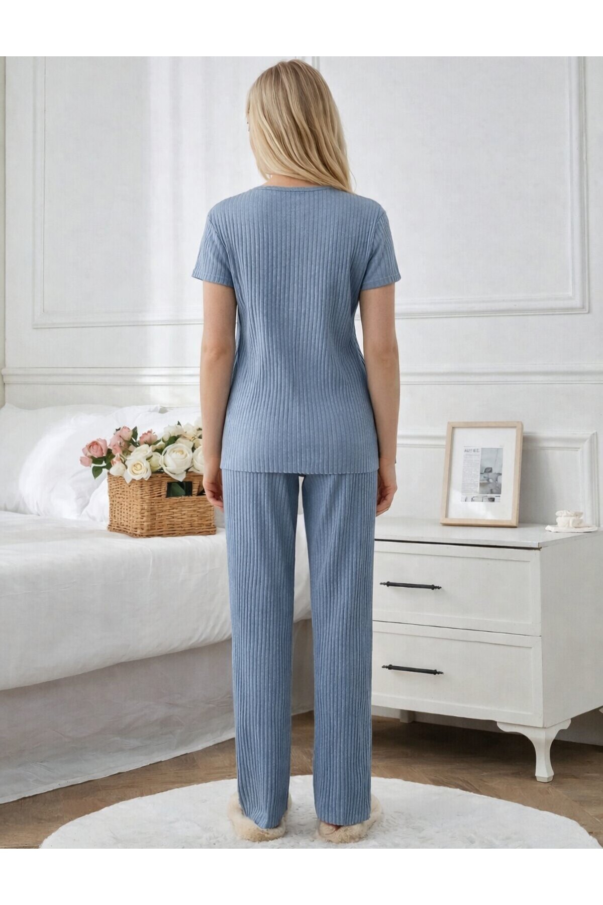 Kısa Kollu Konfor Pijama Takımı