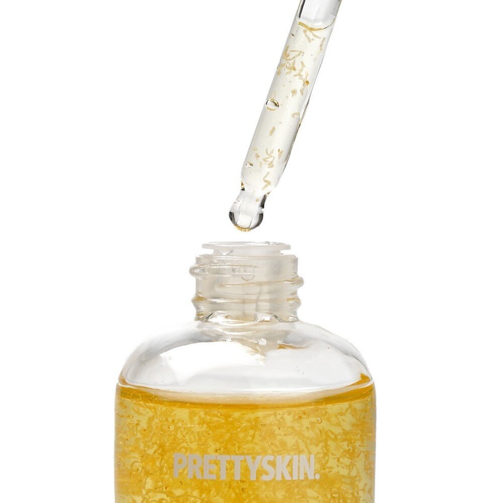 PRETTYSKIN 24K Gold Collagen Ampoule 50 ml | Altın ve Kolajen İçerikli Sıkılaştırıcı Yüz Serumu