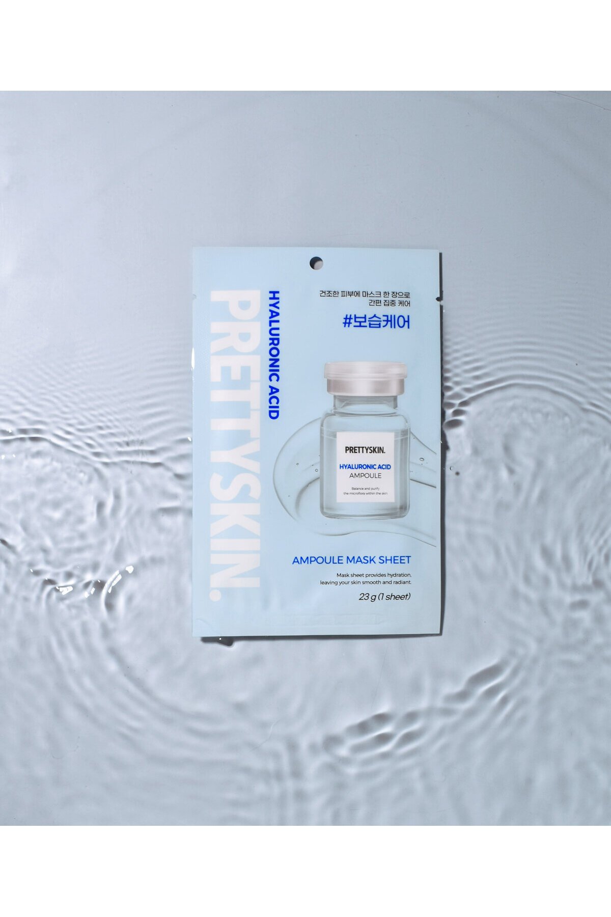 PRETTYSKIN Hyaluronic Acid Ampoule Mask Sheet 23g | Yoğun Nemlendirici Kağıt Yüz Maskesi