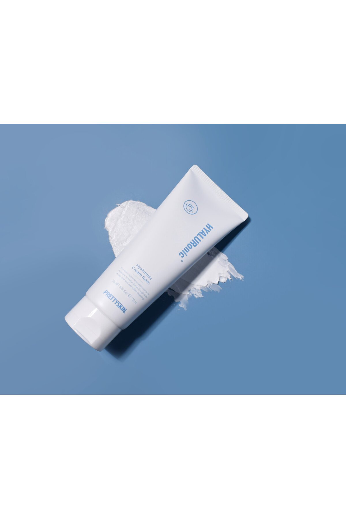 PRETTYSKIN Hyaluronic Cream Foam 150 ml | Hyaluronik Asit Nemlendirici Yüz Temizleme Köpüğü