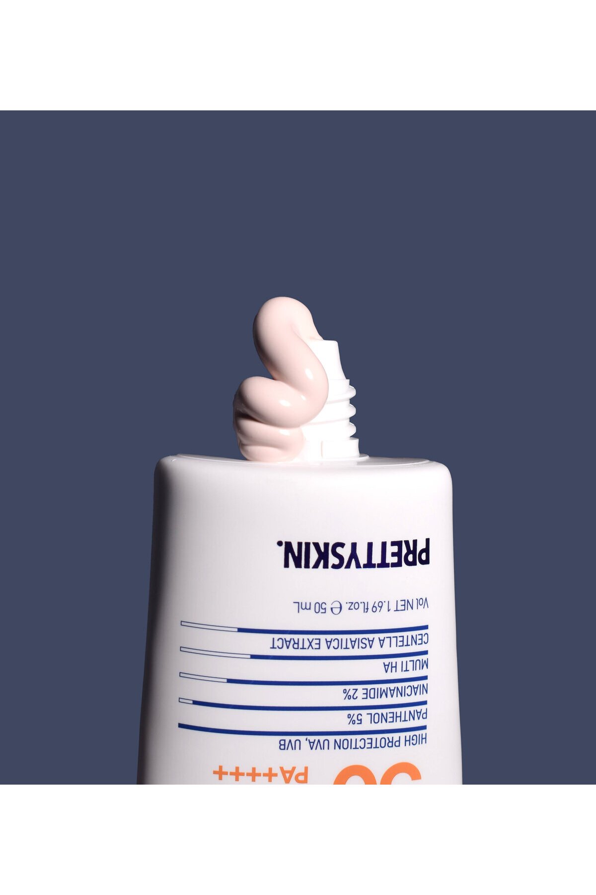 PRETTYSKIN Hydra Exosome B5 Oil Control Sun Cream SPF50+ PA++++ 50 ml | Karma Ciltler İçin Sebum Dengeleyici Güneş Kremi