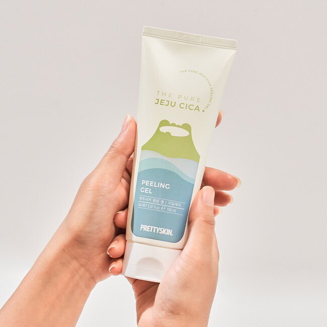 PRETTYSKIN Jeju Cica Peeling Gel – Hassas ve Yağlı Ciltler İçin Yatıştırıcı Peeling 150ml