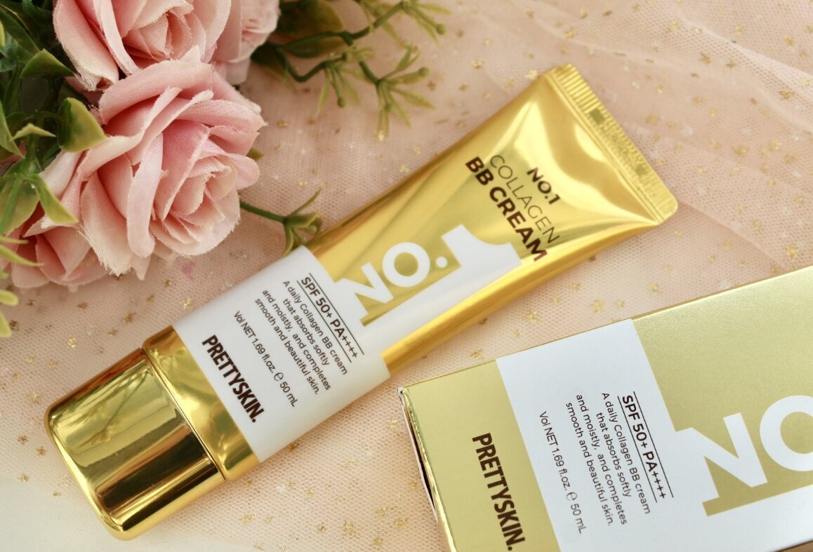 PRETTYSKIN No.1 Collagen BB Cream SPF50+ PA++++ 50 ml | Kolajen İçerikli Kapatıcı ve Nemlendirici BB Krem