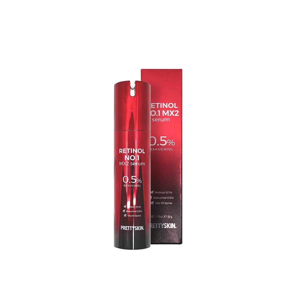 PRETTYSKIN Retinol Serum %0.5 Bakuchiol İçeren Anti Aging Cilt Serumu 50 ml