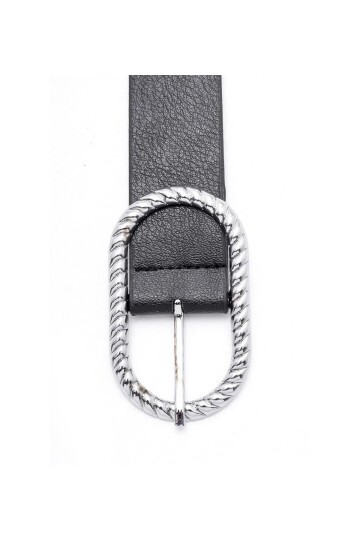 Kadın Oval Burgulu Tokalı Kemer