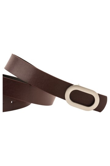 Kalın Oval Tokalı 4lü Set Kadın Kemeri