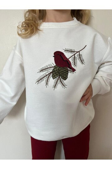 Kız Çocuk Baskılı Alt Üst Eşofman Takım