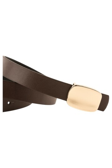 Parlak Kare Tokalı 4lü Set Kadın Kemeri