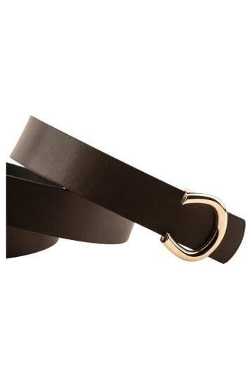 Pimli C Tokalı Kahverengi Kadın Kemeri