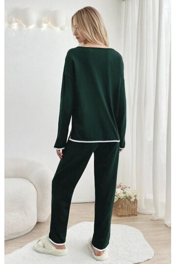 Relax Fit Süprem  Pijama Takım Yeşil