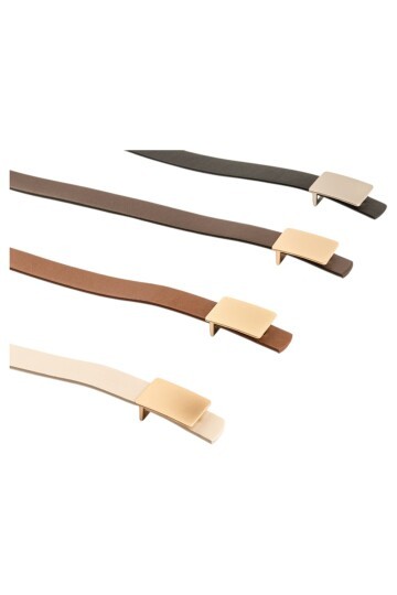 Sade Kare Tokalı 4lü Set Kadın Kemeri