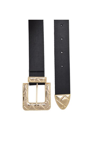 Siyah Tokalı Kadın Kemer