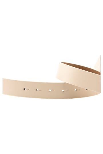 Tek Gül Tokalı Bej Kadın Kemeri