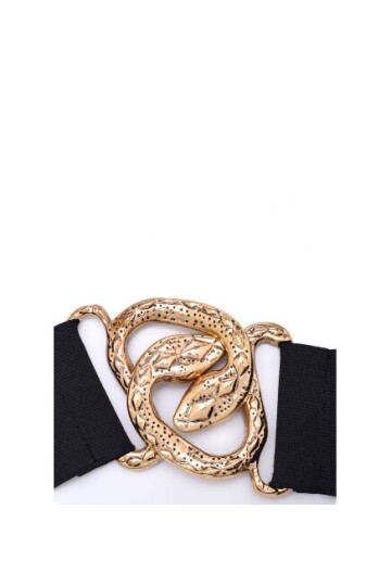 Yılan Geçme Tokalı Kadın Kemeri