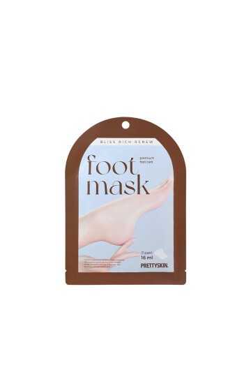 PRETTYSKIN Bliss Rich Renew Foot Mask 16 ml | Nemlendirici Ayak Bakım Maskesi