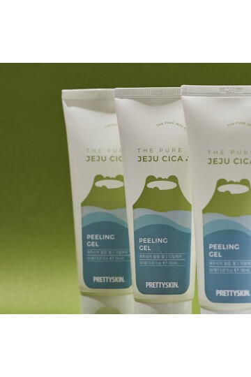 PRETTYSKIN Jeju Cica Peeling Gel – Hassas ve Yağlı Ciltler İçin Yatıştırıcı Peeling 150ml