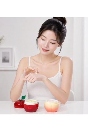 PRETTYSKIN Peach Hand Cream & Apple Hand Cream