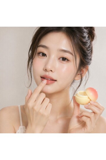 PRETTYSKIN Peach Lip Balm 9 gr | Nemlendirici Şeftali Özlü Dudak Bakım Balmı